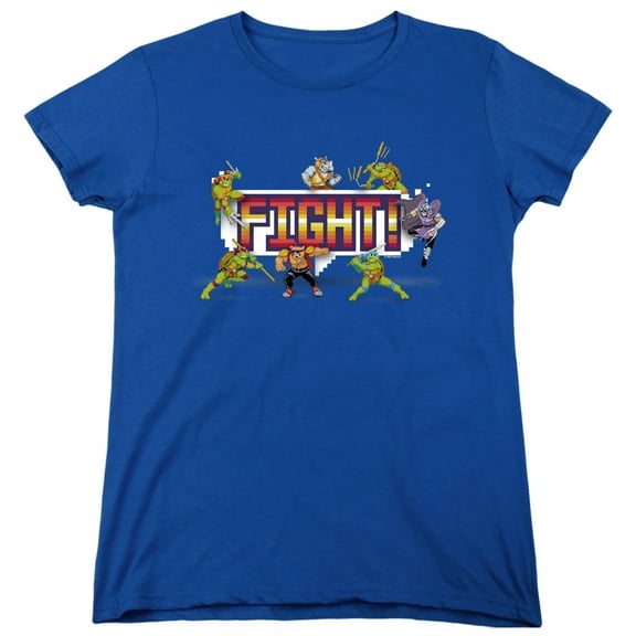 TMNT Teenage Mutant Ninja Turtles Arcade Fight Women's T Shirt