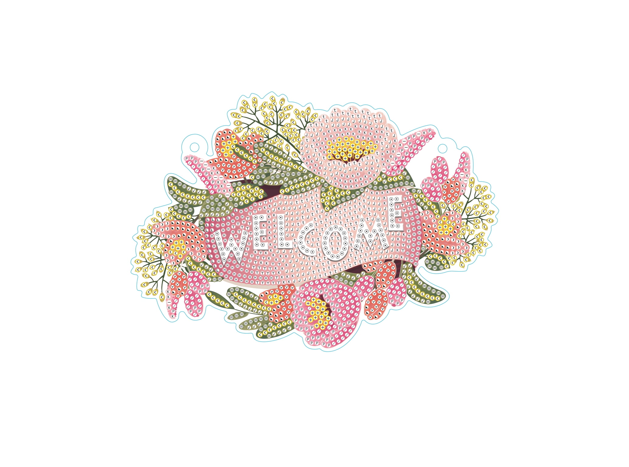 DIAMOND DOTZ® Welcome Wall Plaque Diamond Painting Kit