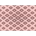 thumbnail image 1 of Ahgly Company Machine Washable Indoor Rectangle Transitional Light Rose Pink Area Rugs, 2' x 3', 1 of 7