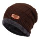thumbnail image 1 of Gorro de punto de terciopelo para hombre y mujer, gorros gruesos y cálidos de lana de estilo hip hop para exteriores, unisex, Otoño e Invierno yaoshenbao LED, 1 of 2