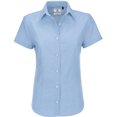 thumbnail image 2 of B&C Ladies Oxford Short Sleeve Shirt / Ladies Shirts, 2 of 3