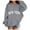 Light Gray, variant on Ketyyh-chn99 Cute Hoodies for Teen Girls Trendy Crop Top Hoodie Girls Long Sleeve Zip Up Hoodie With Pockets Bow Print Fashion Sweatshirt Size for 110,Light Gray