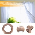thumbnail image 3 of CRAFTHROU 75Set Plastic Drapery Ring Curtain Grommets for Crafters at Home, 3 of 8