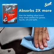 Scott Multi-Purpose, Shop Towel, 2 Rolls, 55 Sheets Per Roll (110 Total Sheets)