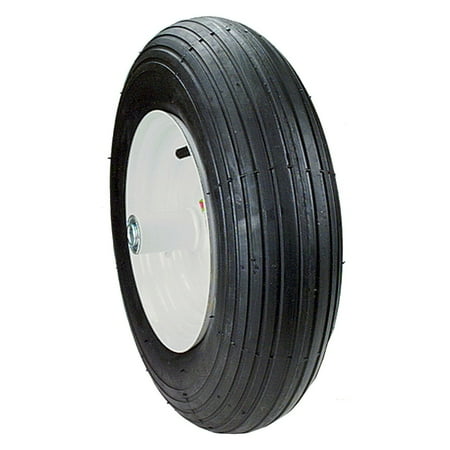 Maxpower 335260 8 in Wheelbarrow Wheel Assembly