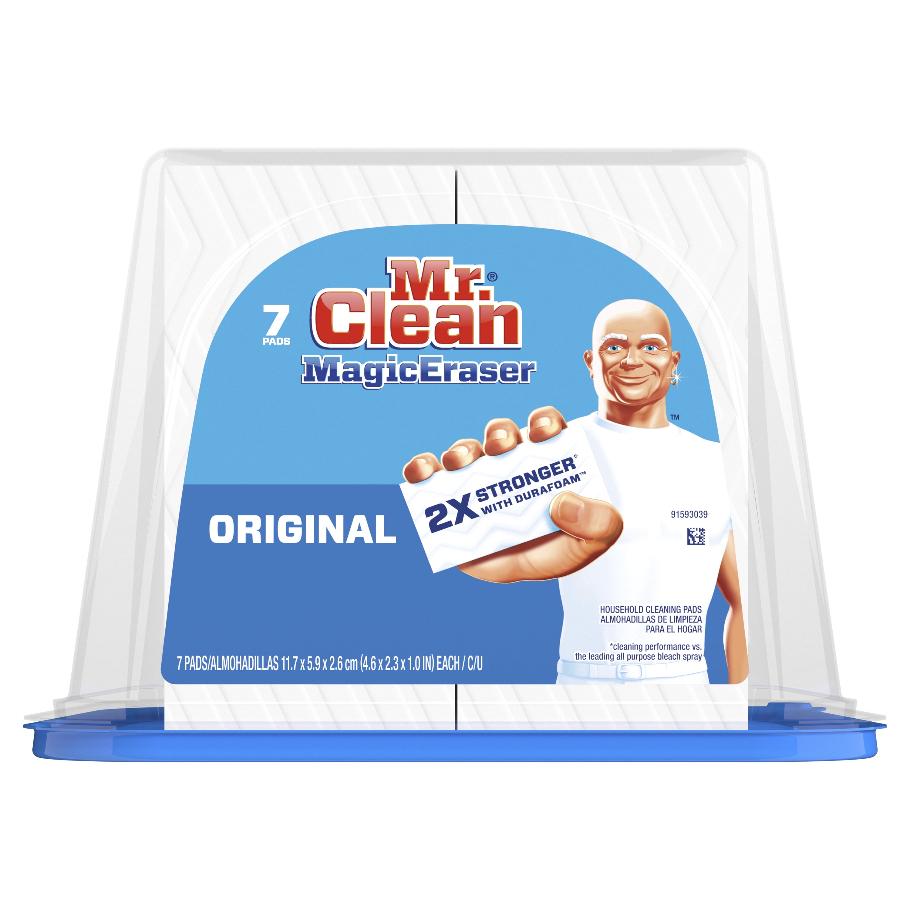 Mr. Clean Magic Eraser Original, Cleaning Pads with Durafoam, 7 count