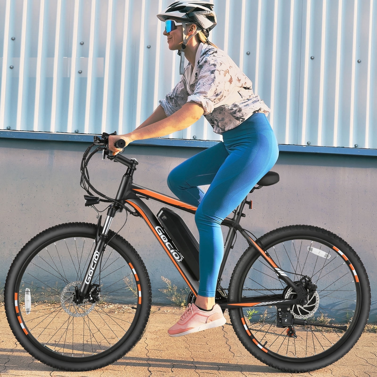Gocio UL2849 Certified 26" Electric Bike for Adults, 750W Peak Motor, 48V 7.8Ah Battery, 20MPH Max Speed, Off-Road Mountain E-bike