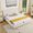 Beige Fabric Bedroom, variant on LHSHID Queen Vertical Striped Bed with Gas Lift Storage and Fluffy Fabric