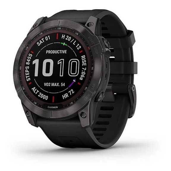 Reloj Garmin Fenix 7x Solar Zafiro Titanio Gris Oscuro 51mm
