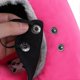 thumbnail image 5 of SZTXJ PINK Cute Children's Chapka with Panda Pattern Thick Winter Hat Ski Snowboard Beanie Plush Chapka Ear Flap Trapper Russian Beanie for Cyclists S, 5 of 5