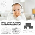 thumbnail image 6 of ONTA Kids Headphones for Boys Girls - Child Student Headset Wired plug Toddler Earphones School Teen on Ear for Computer | Laptop | Plane Travel | Game, white, 6 of 9