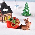 thumbnail image 2 of Kit de adornos navideños en miniatura, 9 figuras de jardín en miniatura, accesorios para manualidades de hadas, 2 of 5