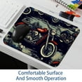 thumbnail image 6 of Motorcycle Printed Desk Mat Mousepad, Non-Slip Rubber Bottom, 8.3x9.8 Inch, Suitable for Office and Gaming, 6 of 6