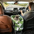 thumbnail image 5 of VMWMSSR Dog Car Booster Seat, Soft Plush Pet Travel Carrier Bed, Secure Hanging Dog Car Seat For Small Puppy Cat And Mini Breed Pets Road Trips(Green-19.29"×9.84"), 5 of 5