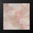 thumbnail image 2 of Han, Stephanie 12x12 Black Modern Framed Museum Art Print Titled - Anemone II, 2 of 5