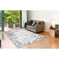 thumbnail image 5 of MDA Home Petra Gray Contemporary Polypropylene Area Rug - 6'9" x 9'6", 5 of 5