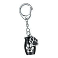 thumbnail image 3 of pitrice Porte-clés Chiot Porte-Souvenir Moderne Commémoratif Couvercle à Vis Robuste pour Chien Chat Cendre Pot Chiot Noir 2.5x1.6cm, 3 of 6
