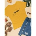 thumbnail image 3 of Vacation Mode Airplane Line T-Shirt Women -Image by Shutterstock, Female 3X-Large, 3 of 4