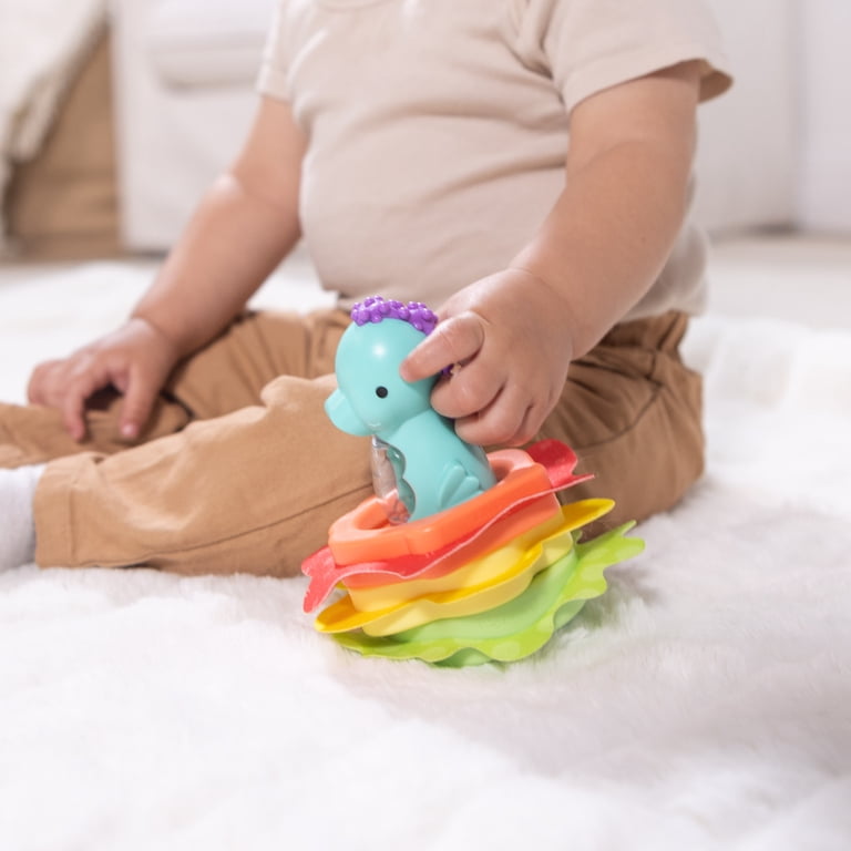 Ocean Waves Press and Stack Stacking Toy photo 2