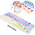 thumbnail image 2 of Guardurnaity 6 unidades/juego de diadema en espiral para niñas y niños con colgante, banda para peinado Multicolor, rendimiento trenzado Cuidado del cabello Rosa, 2 of 6