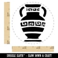 thumbnail image 2 of Ancient Greek Pottery Vase Self-Inking Rubber Stamp Ink Stamper - Black Ink - Small 3/4 Inch, 2 of 7
