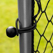 Freestanding STOP THAT BALL™ Backstop Net System | Multi-Sport Ball Stop Net & Posts [10ft High]