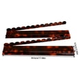 thumbnail image 5 of Miiottaa 4Pcs Shell Pattern Acrylic Mahjong Tile Pusher Rack For Card Game, 5 of 7