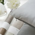 thumbnail image 2 of Phantoscope Soft Silky Velvet Series Square Decorative Throw Pillow Cusion for Couch, 12" x 20", Light Gray, 2 Pack, 2 of 7