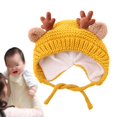 thumbnail image 1 of Gorro de invierno perfke para bebé beige, 1 of 5