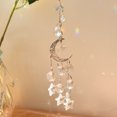 thumbnail image 3 of Wind Chimes Moon Crystal Window Pendants for Home Office Decor, 3 of 7