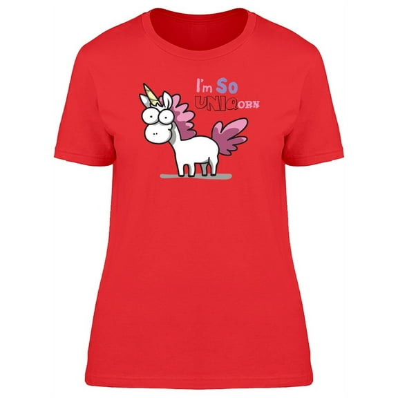 Im So Unicorn Cool Doodle T-Shirt Women -Image by Shutterstock, Female Large