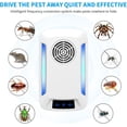 thumbnail image 2 of Meuvax Indoor Electronic Pest Repeller, Ultrasonic Mouse Rodent Spider Repellent Plug in for House Warehouse Garage, 2 of 7
