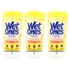 Wet Ones Antibacterial Hand Wipes Canister. Fresh and Hypoallergenic. Tropical Splash Scent. 40 Wipes. Pack of 3