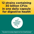 thumbnail image 4 of Nature Made Probiotic Capsules 30 Billion CFU From Live Cultures for Digestive Health, 30 Count, 4 of 9