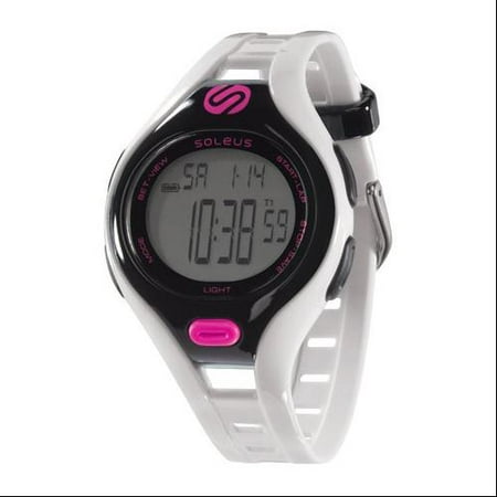 Soleus Women's SR019-112 Dash Small Digital Display Quartz White Watch