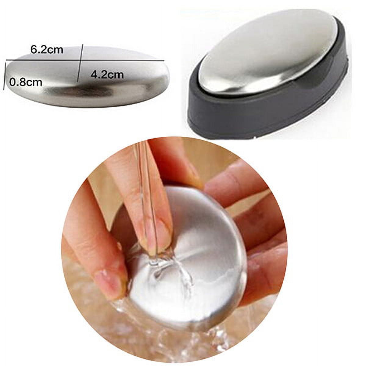 Soap Odor Remover Kitchen Bar Cleaning Accessories Stainless Steel Odor  Remover For Onion Fish Garlic Metal Hand Washer - AliExpress