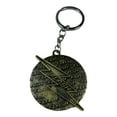 thumbnail image 3 of Anime Source Comic Book Character The Flash Lightning Emblem Symbol Logo Bronze Metal Keychain Key Ring Holder, 3 of 3