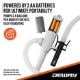 thumbnail image 4 of Bomba de transferencia de combustible DEWAY automática con pilas AA, 4 of 6