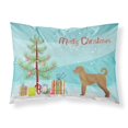 thumbnail image 1 of Carolines Treasures CK3846PILLOWCASE Tan Labradoodle Christmas Tree Fabric Standard Pillowcase, 1 of 4