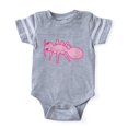 thumbnail image 1 of CafePress - Ant Pink - Cute Infant Baby Football Bodysuit, 1 of 1