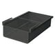 thumbnail image 2 of Cesta de malla portátil de metal para colgar en el armario, con cajón extraíble, contenedor decorativo S Negro, 2 of 9
