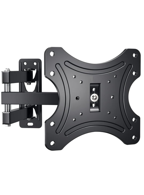 Tilt Swivel TV Wall Mount,Corner TV Bracket for 13-43" TVs,16.54" Extended Arm,Mounting hole distance 75mm to 200mm,50 lbs Capacity
