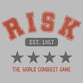 thumbnail image 2 of Men's Risk Star Collegiate  Graphic Tee Athletic Heather 2X Large, 2 of 5