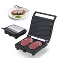 thumbnail image 1 of Parrilla Grill Extra Grande Paninera Electrica Nevashel Kitchen AD-23 Apertura 180° Para Usar Como Grill Premium Carne Panini Placa Antiadherente Ideal Para Eventos Reuniones Y Comidas Familiar Cocina, 1 of 6