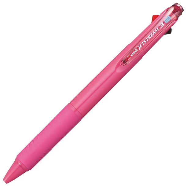 Bolígrafo Uni Jetstream 3 Colores 0.5 mm Rosa