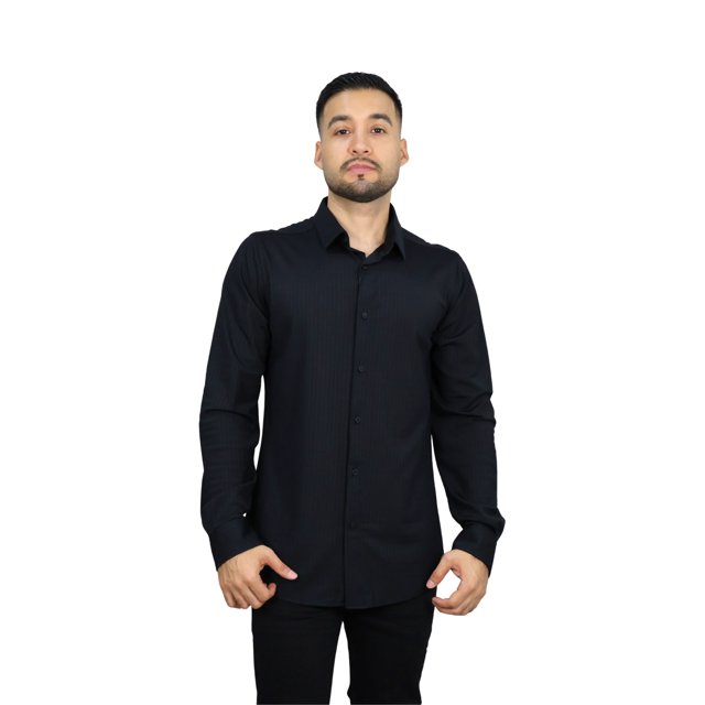 Camisa Platini MX043 Negro Para Hombre 1 Pz