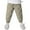 Light Gray, variant on Byoo Toddler Boys Down Pants Cozy Solid Color Padded Elastic Waist Puffer Joggers Outdoor Winter Soft Casual Trousers
