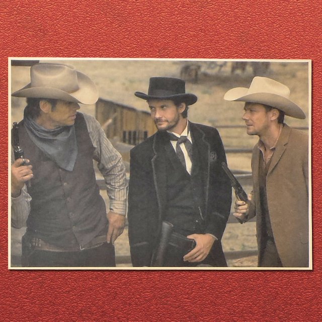 Póster Westworld, icónico programa de televisión occidental de ciencia ficción, 42 x 30 cm