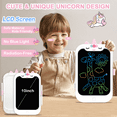 thumbnail image 3 of Richgv LCD Writing Tablet for Kids 10 inch Unicorn Toys Drawing Pad, Electronic Graphics Tablet Doodle Pad Toys Gifts for Girls, 3 of 7