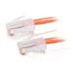UPC: 0757120245094 | C2G Cat5e Non-Booted Unshielded (UTP) Network Crossover Patch Cable – crossover cable – 7 ft – orange